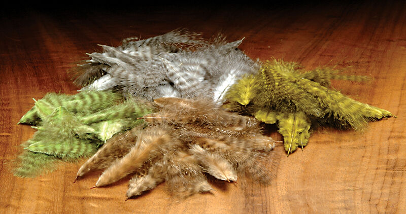 Natural Grizzly Mini Marabou