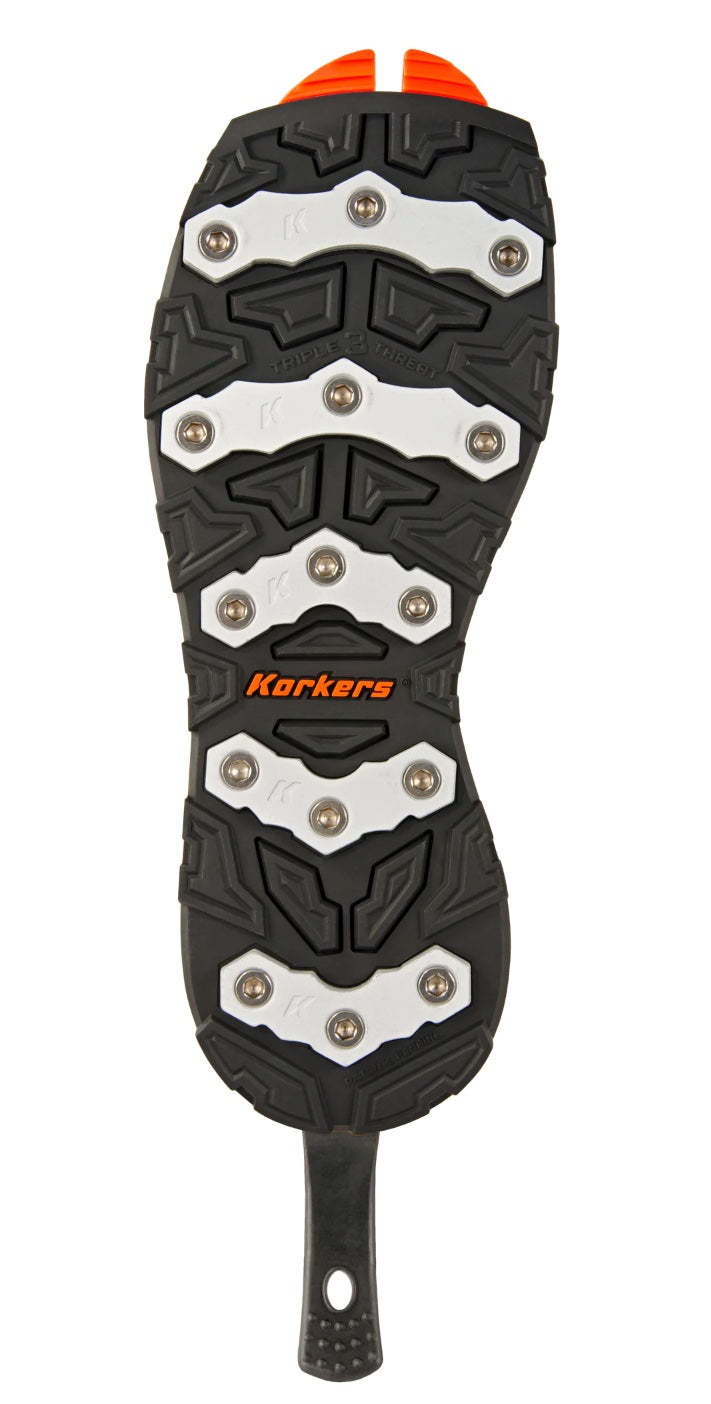Korkers Omnitrax Replacement Soles - Triple Threat Aluminum Bar