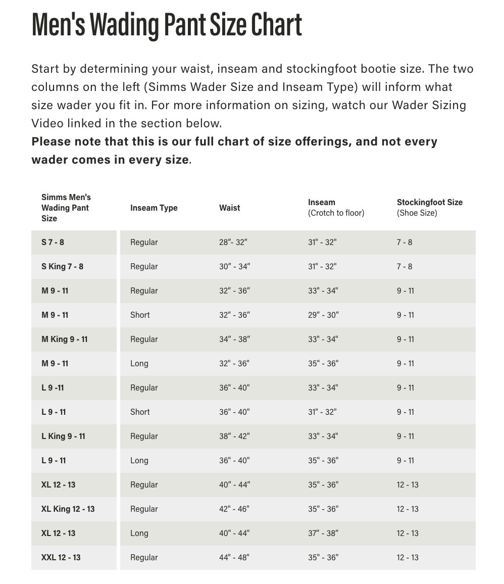 Simms M's Freestone Wading Pant