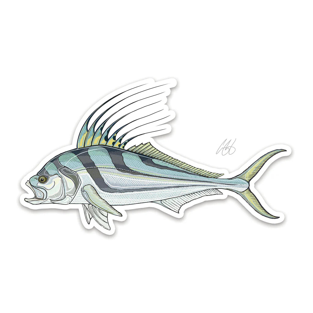 Roosterfish Decal