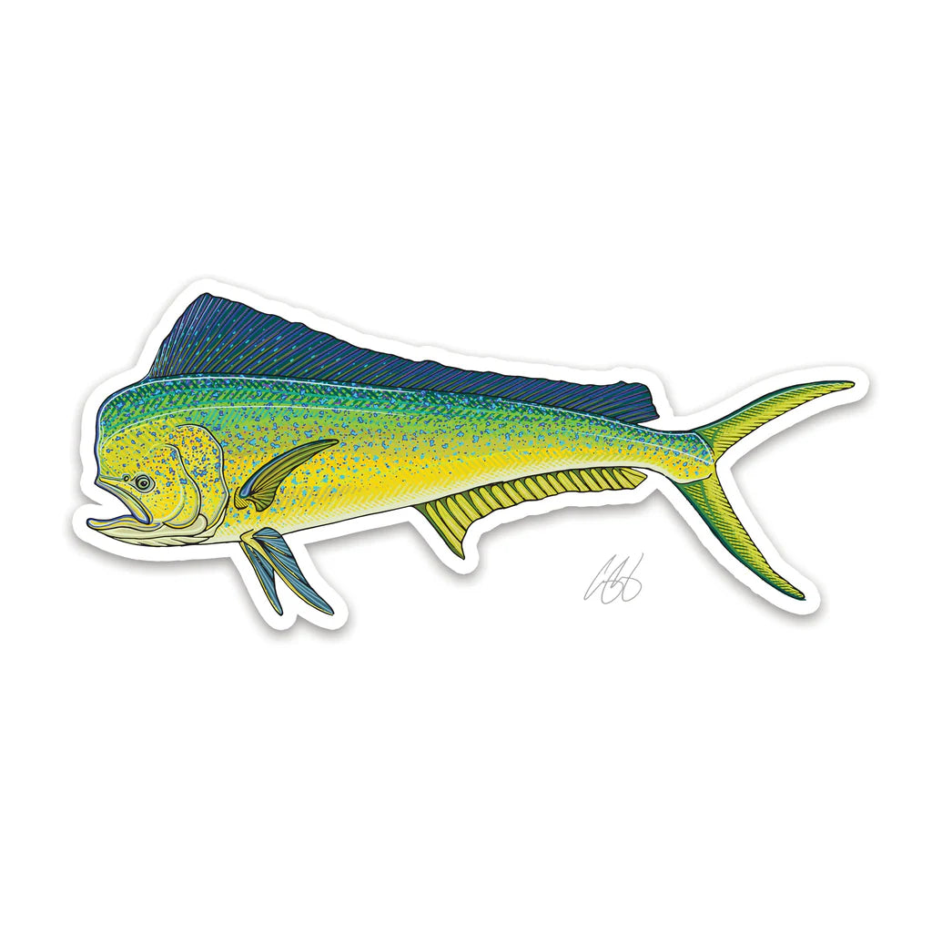 Mahi Mahi Decal