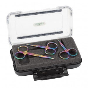 Dr Slick Prism Scissor Set in Large Fly Box