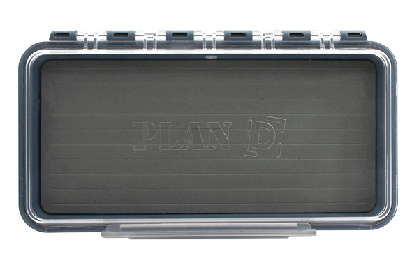Plan D Pack Fly Box - Clear Lid - Standard