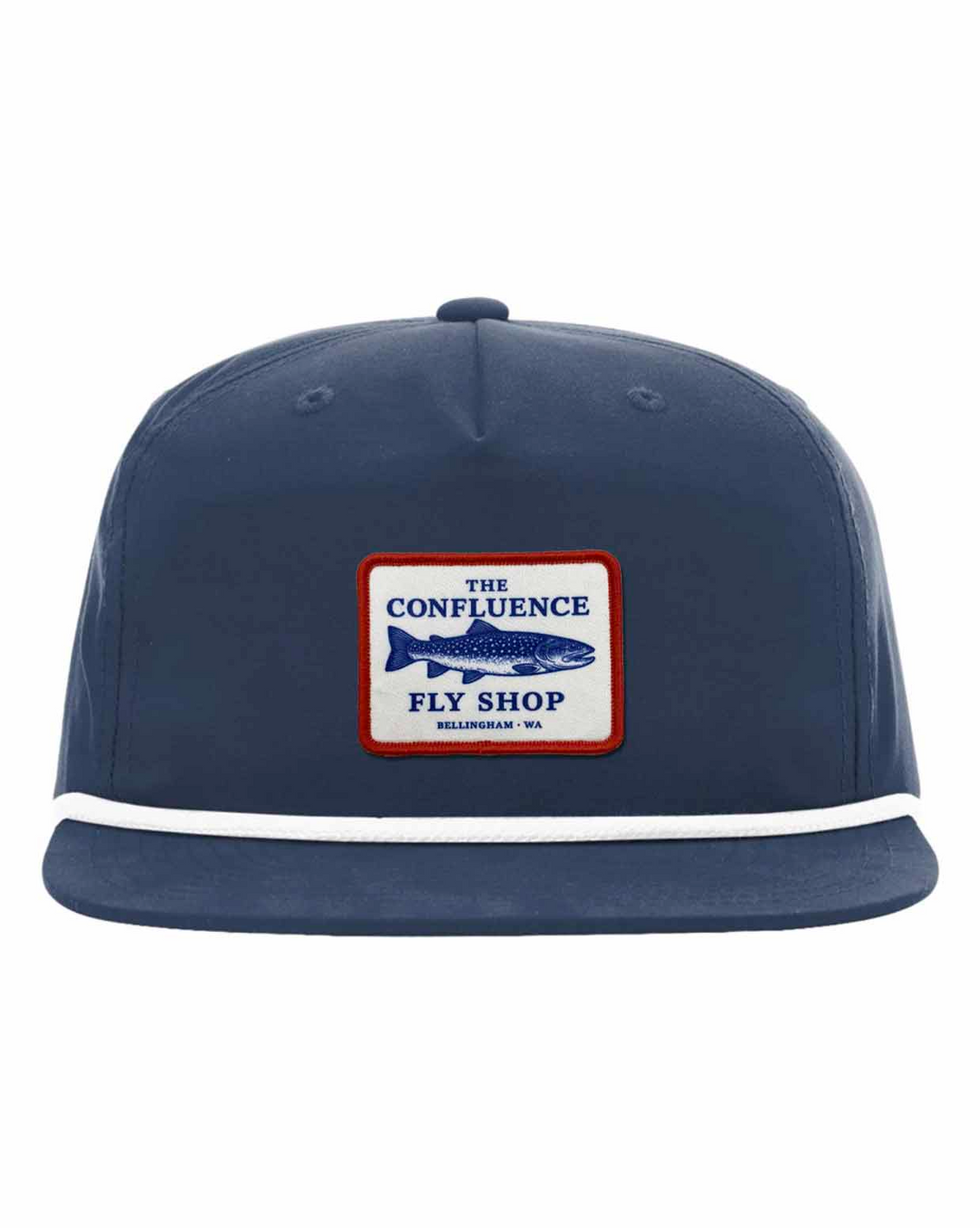 Confluence Logo Patch Hat - Bull Trout - Navy/White