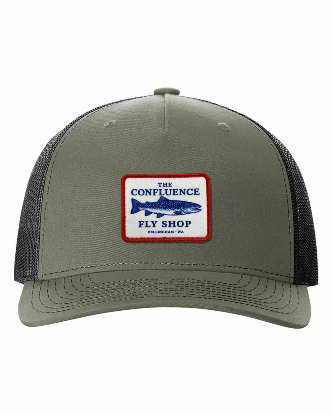 Confluence Logo Patch Hat - Bull Trout - Loden Green/Black