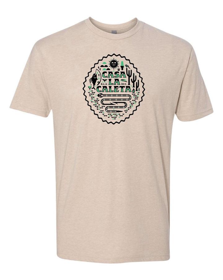 Casa La Caleta Bonus Tee - Cream
