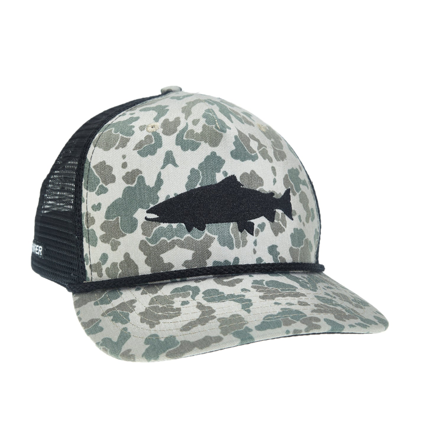 Camo Trout Retro Eco Twill 5-Panel Hat