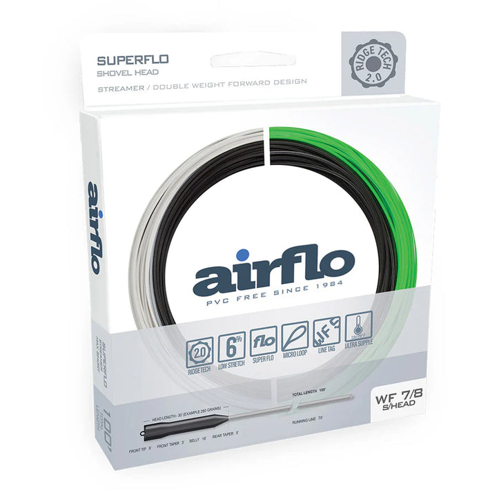 Airflo Superflo Ridge 2.0 Shovel Head