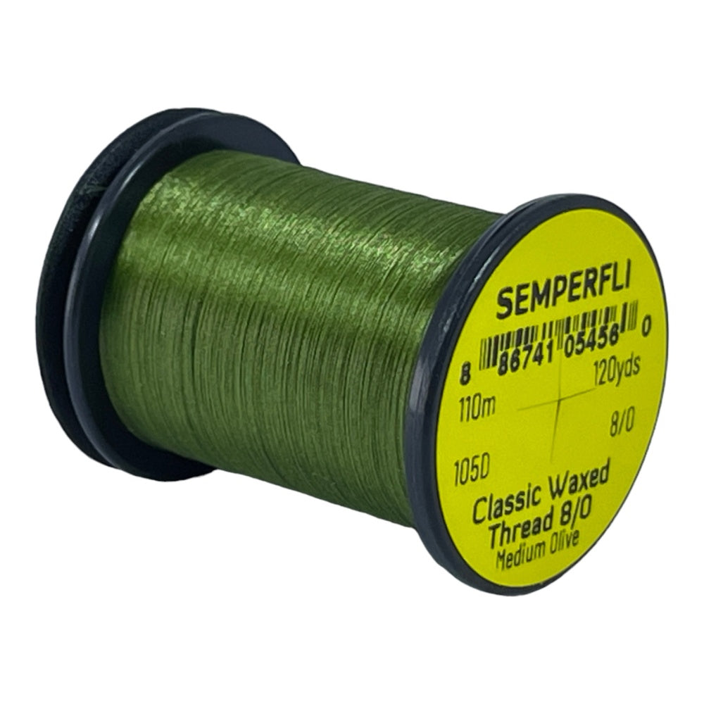 Semperfli Classic Waxed Thread 8/0 110m (120 Yards)