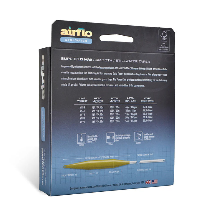 Airflo Superflo Max Smooth - Stillwater Floating Line