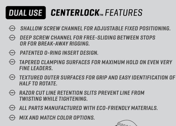 Airlock Centerlock Indicators 3-Pack – The Confluence Fly Shop