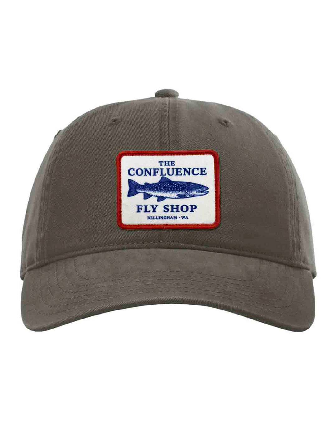 Confluence Logo Patch Hat - Bull Trout -  Army Green