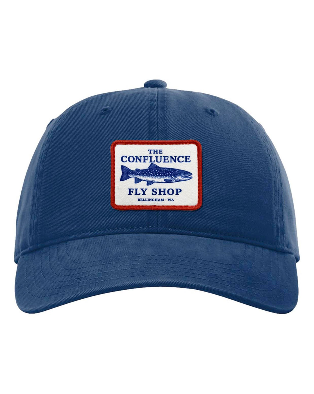 Confluence Logo Patch Hat - Bull Trout -  Royal Blue