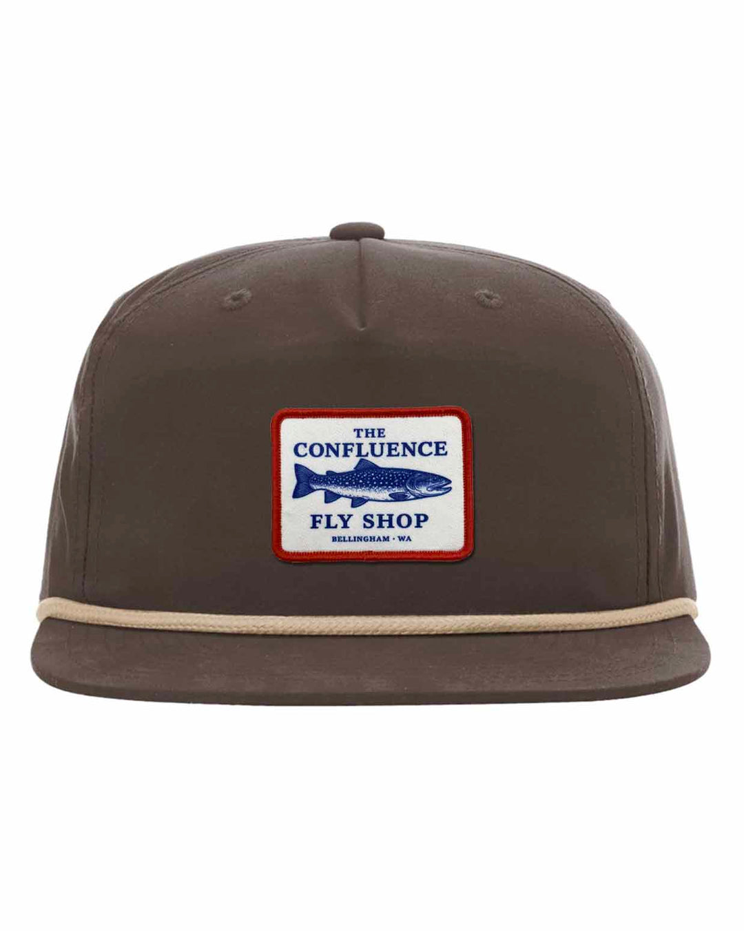 Confluence Logo Patch Hat - Bull Trout - Dark Mocha/Khaki