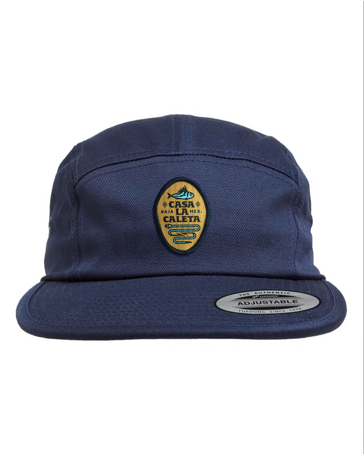 Casa La Caleta 5-Panel Camper Cap - Navy