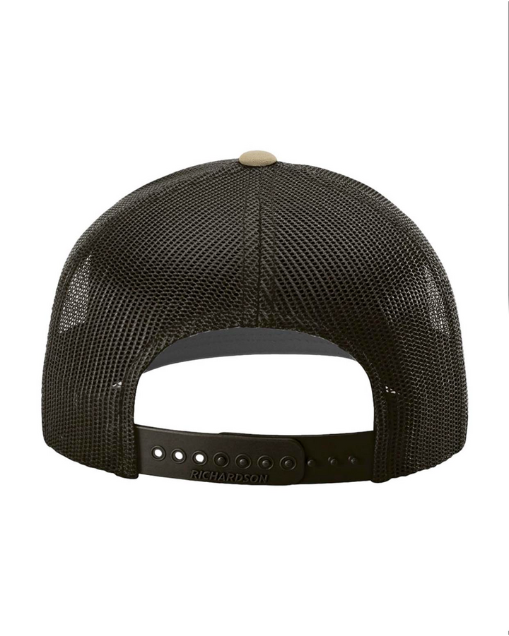 Casa La Caleta Snapback Trucker Cap - Khaki/ Coffee 