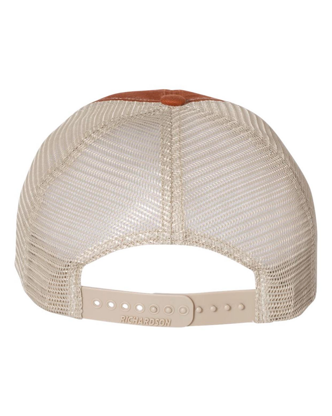 Casa La Caleta Garment-Washed Trucker Cap - Texas Orange/ Khaki