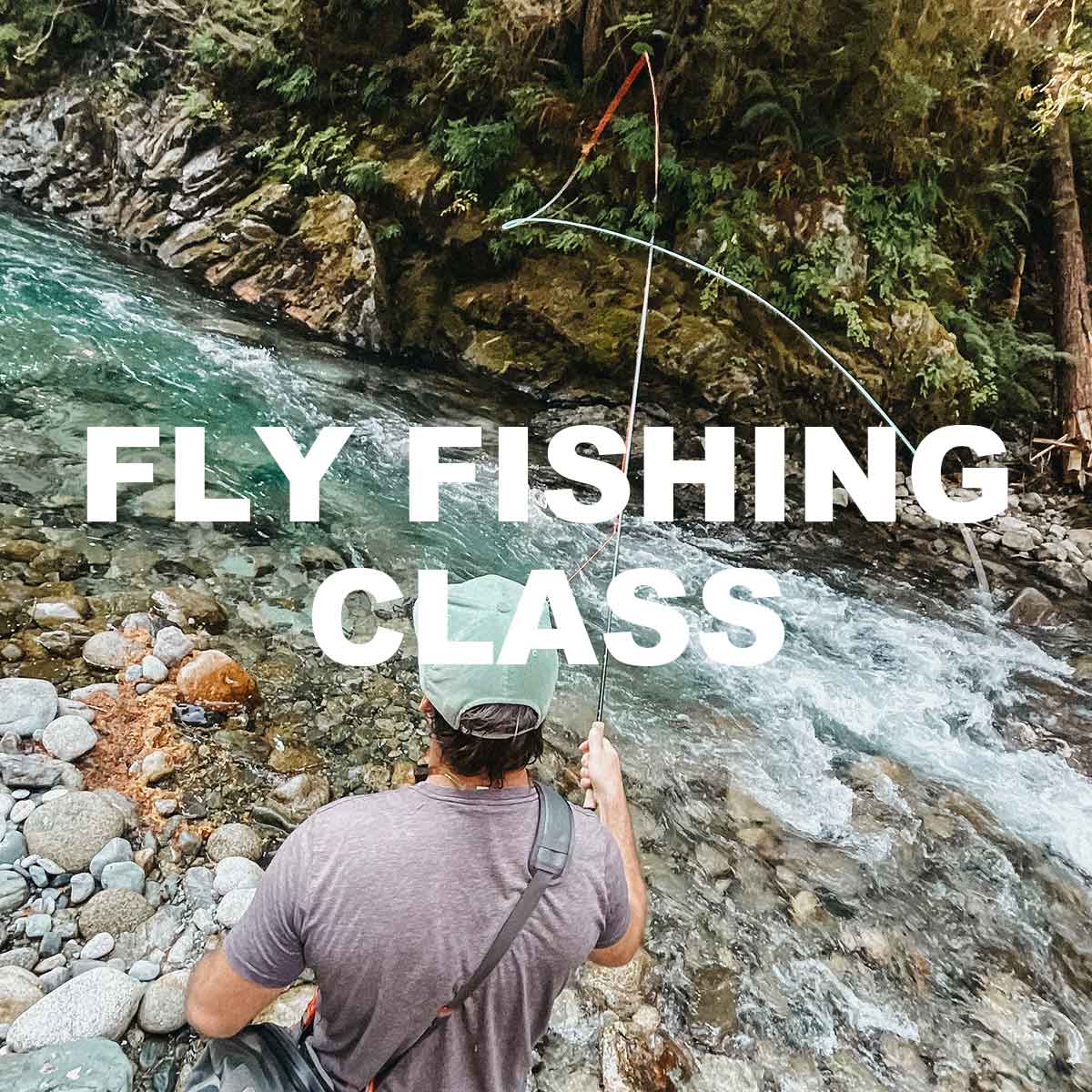 Fish Class Helper $75 Fly Fishing Class – The Confluence Fly Shop
