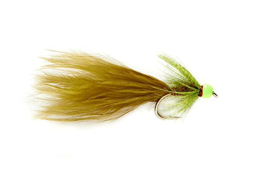 Hot Head Damsel Chartreuse Bead