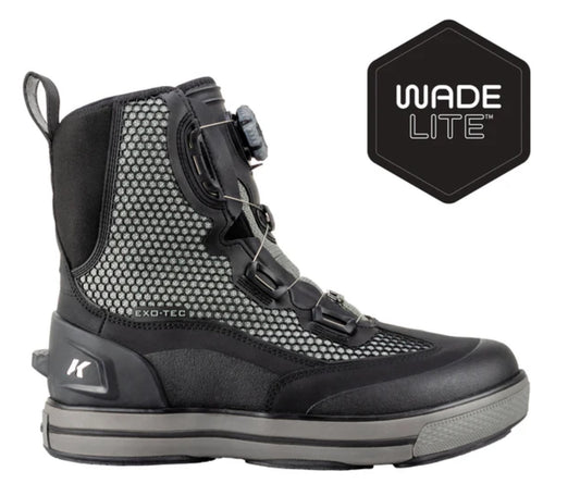 Korkers Chrome Lite Boot w/ Fixed Kling-On Rock Soles