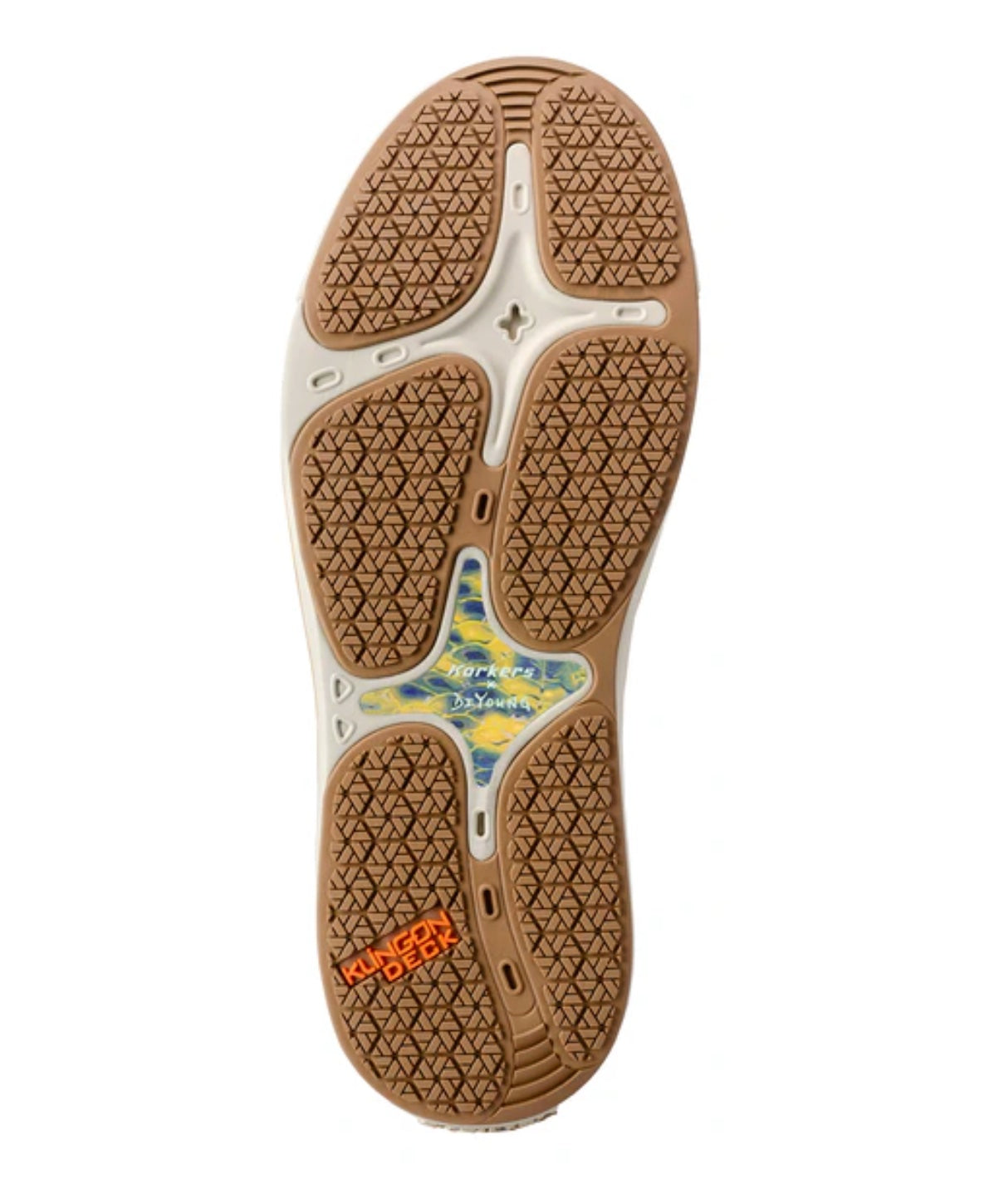 Korkers Fish Moc Bass w/ Fixed Kling-On Deck Sole