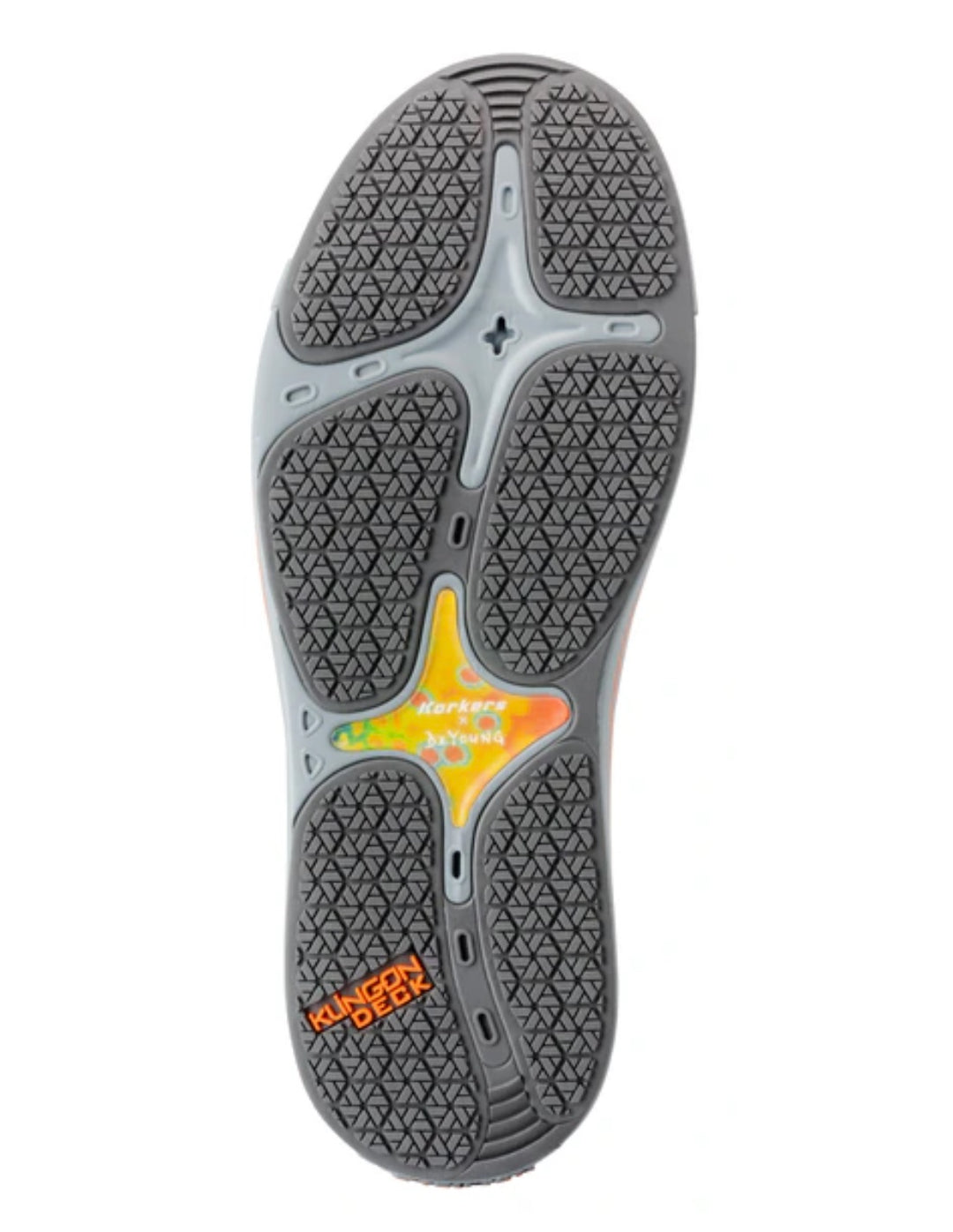 Korkers Fish Moc Brook Trout w/ Fixed Kling-On Deck Sole