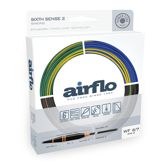 Airflo Sixth Sense 2 Sinking Line