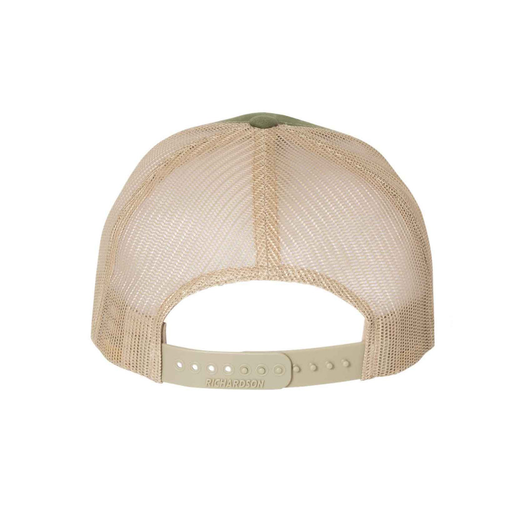 Confluence Logo Hat - Bull Trout- Olive/Tan