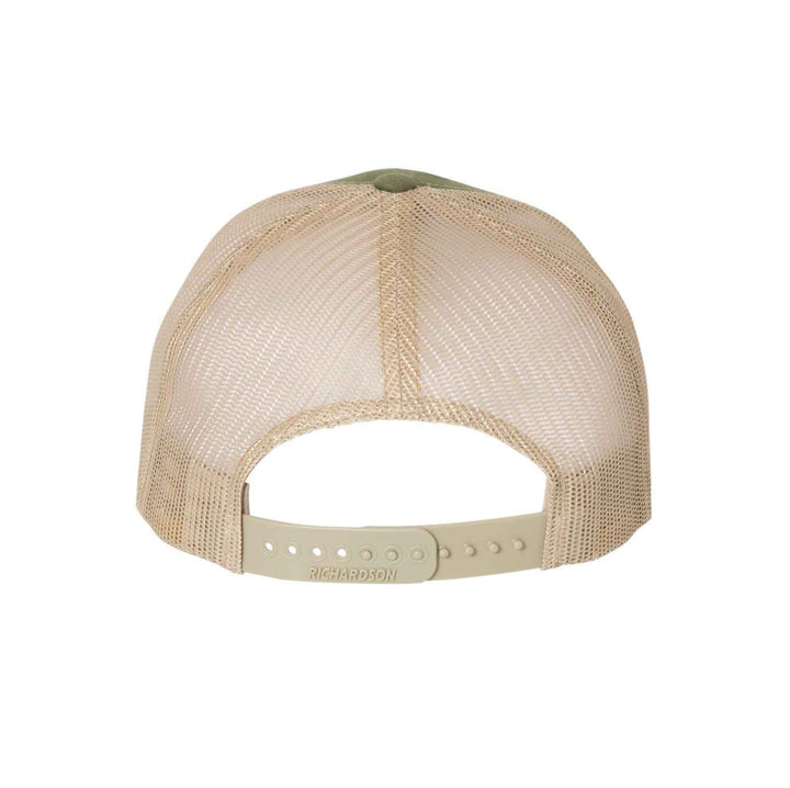 Confluence Logo Hat - Bull Trout- Olive/Tan